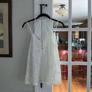 Maurices Tank Top, size small, white
